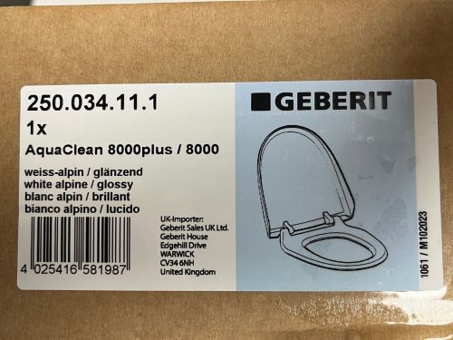 Click Here To Enlarge This Photo Of Lidded Seat for Aquaclean 8000